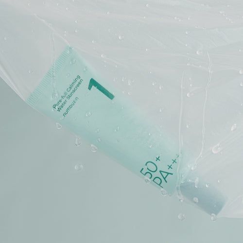 numbuzin No. 1 Pure-full Calming Water Sunscreen SPF50 PA++++ 50ml - EmpressKorea