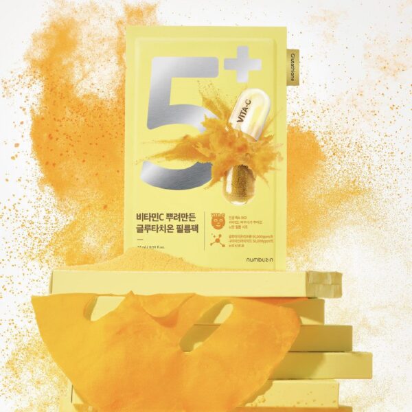 numbuzin No. 5 Vitamin Spotlight Sheet Mask 27ml*10pcs - EmpressKorea