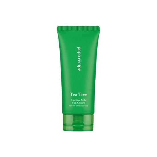 papa recipe Tea Tree Control Mild Sun Cream SPF 50+ PA++++ 50ml - EmpressKorea