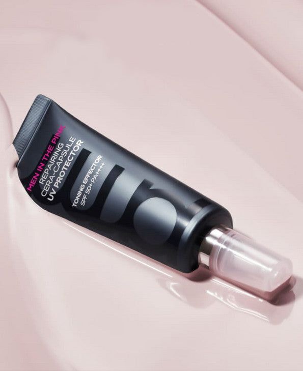primera Men in the Pink Repairing Cera Capsule UV Protector Toning Effector SPF50+PA++++ 40ml - Image 2