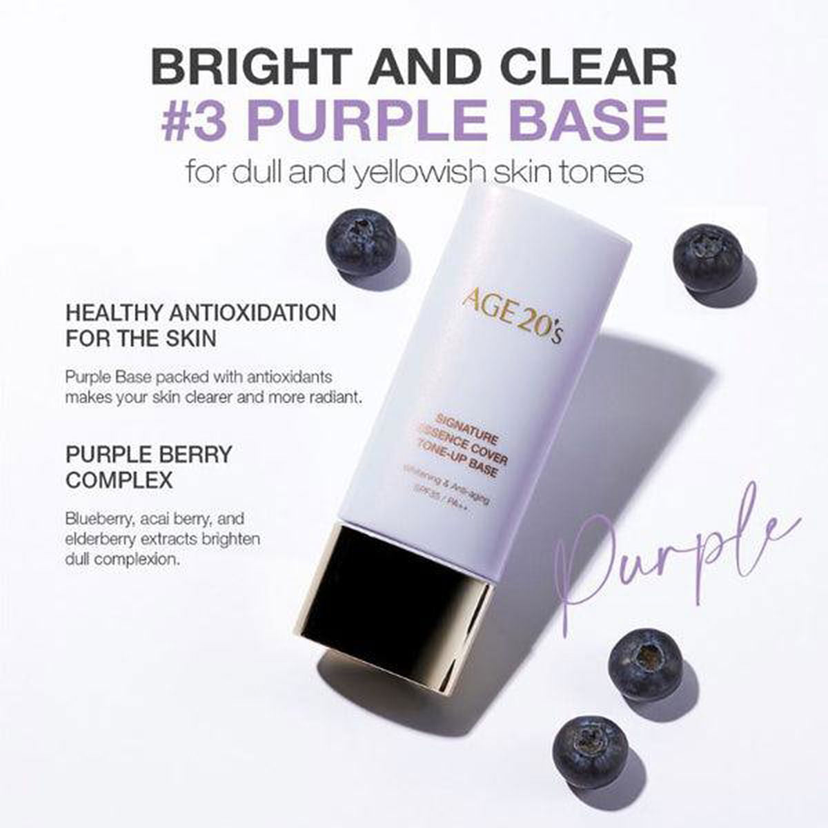 AGE20's Signature Essence Cover Tone-Up Base 40ml - Image 12