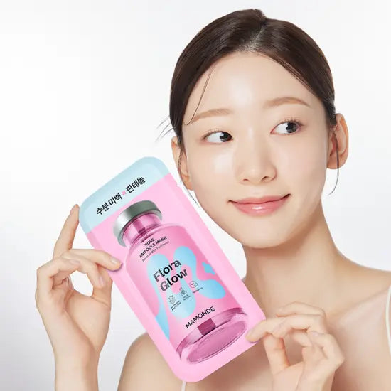 Mamonde Flora Glow Rose Ampoule Mask 23ml x 10 pcs - Masks & Treatments - SKU: 7845965231254-ade5d61a