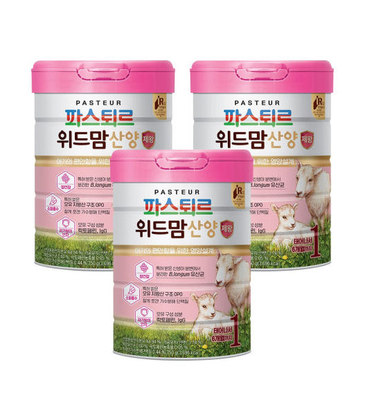 Pasteur WithMom's Goat Emperor Milk Powder Stage 1 / 750g*3cans - Baby & Kids Care - SKU: 8086819766517-b73ca13b