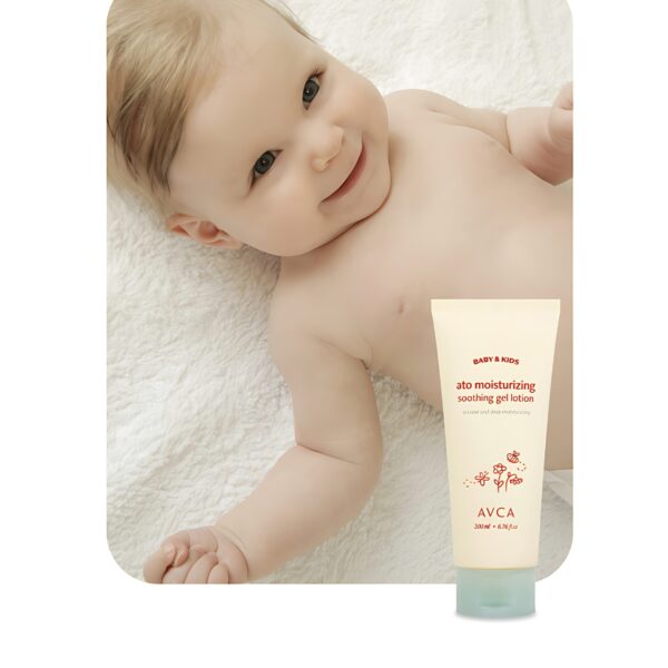 AVCA Baby Kids Ato Moisturizing Soothing Gel Lotion 200ml - Baby & Kids Skincare Products - SKU: empress-json-avca-baby-kids-2-4f1ea1b1