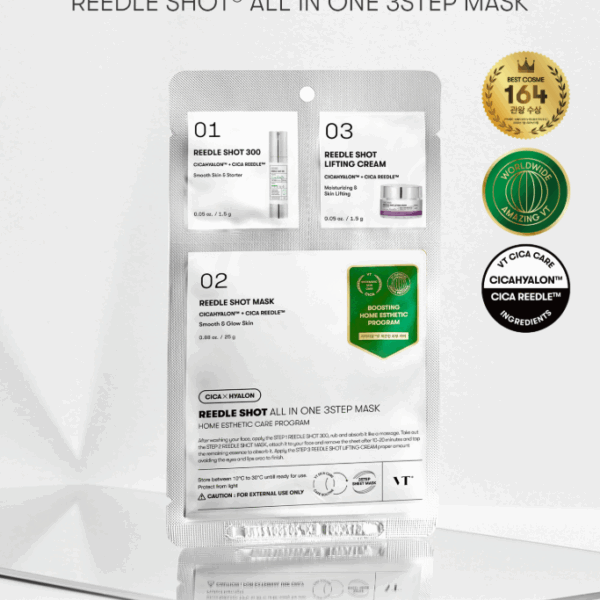 VT COSMETICS REEDLE SHOT All in One 3Step Mask * 3pack - Masks & Treatments - SKU: 4455777777885-bd90ce39
