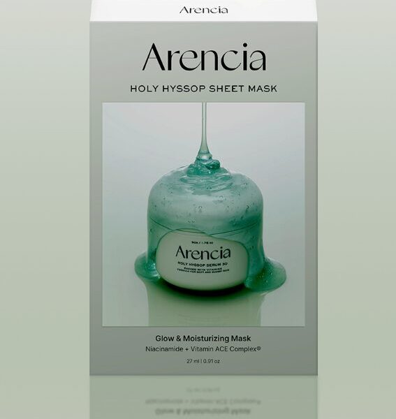 Arencia Holy Hyssop Mask Pack 27ml*5pack - Masks & Treatments - SKU: PREMIUM-5PACK-MASKS & TREATMENTS-DT-9bed3d8d
