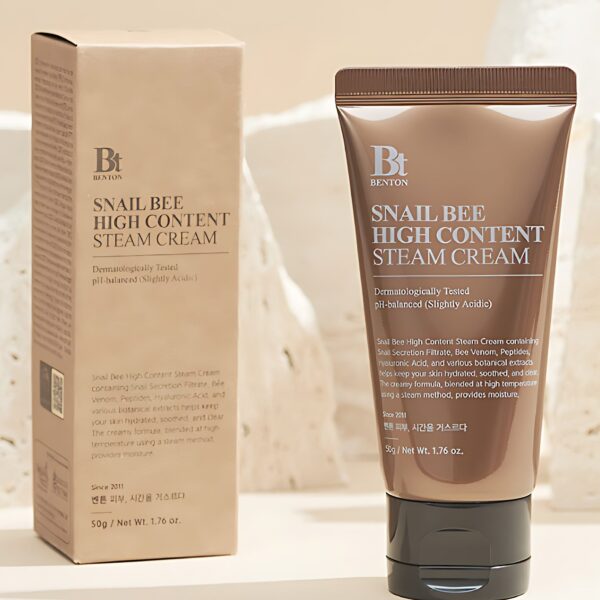 BENTON Snail Bee High Content Steam Cream 50g - Moisturizer - SKU: PREMIUM-1-MOISTURIZER-DT-f781ba10