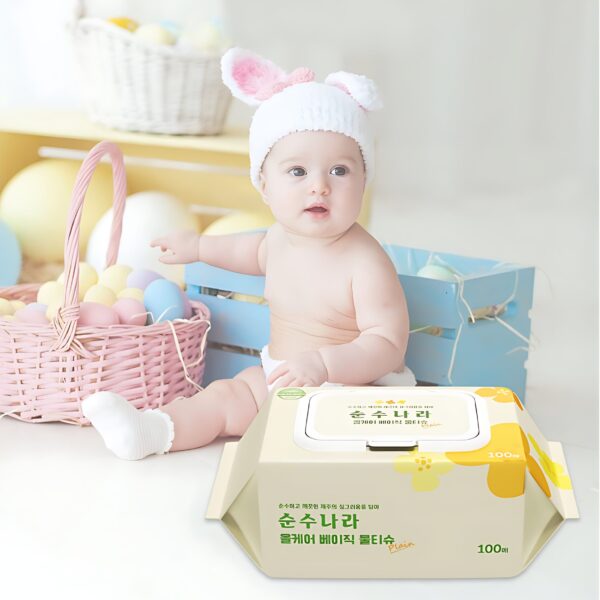 Allcare Basic Water Tissues 100sheets 210g*10packs - Baby & Kids Care - SKU: 1313132626041-106981fd