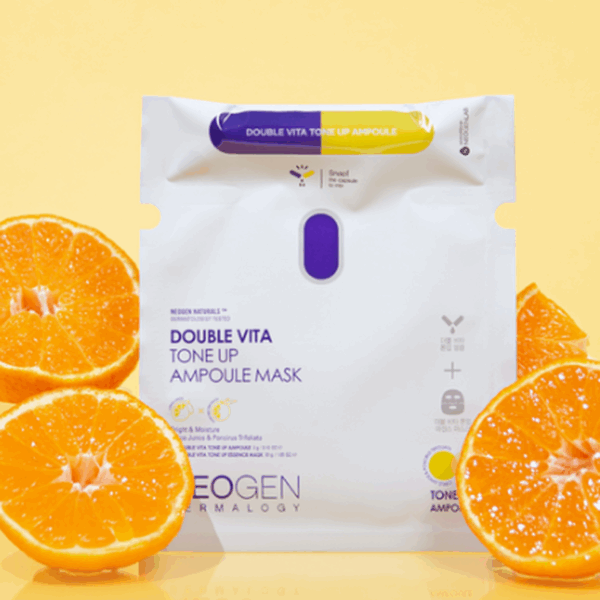 NEOGEN Double Vita Tone Up Ampoule Mask 3g/30g*5pack - Masks & Treatments - SKU: 9793741668597-386c978c