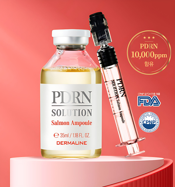 DERMALINE PDRN Solution Salmon Ampoule 35ml - Serum & Ampoule - SKU: EK17239-b4338215