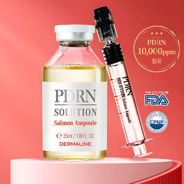 DERMALINE PDRN Solution Salmon Ampoule 35ml - Serum & Ampoule - SKU: EK17239-b4338215