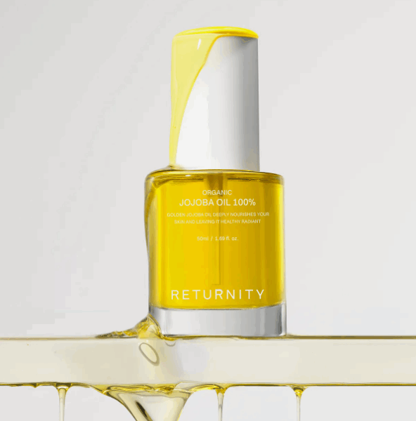 RETURNITY Organic Jojoba Oil 100% 50ml - Face Oil - SKU: EK306651-2525f255