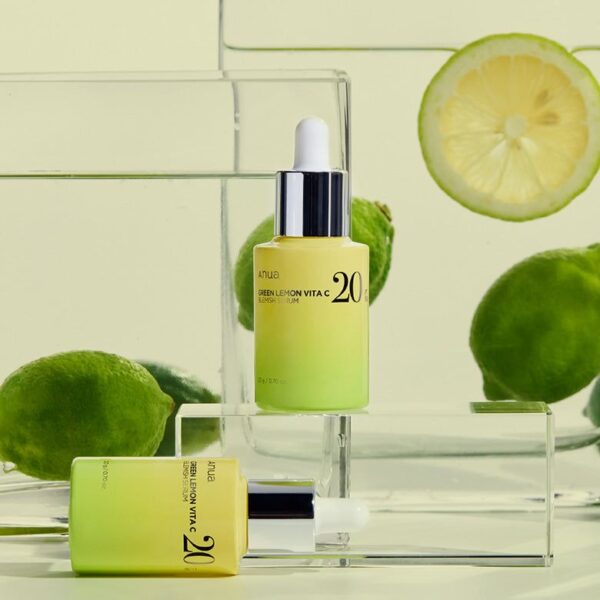 Anua Green Lemon Vita C Blemish Serum 20ml - Serum & Ampoule - SKU: 9766533638389-39db2534