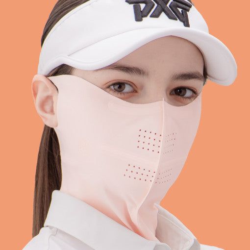 [Dermatology Development] Modelo Golf Mask UV Protection Women’s Bicycle Hiking Mask Long Neck - Personal Protective Equipment - View 1
