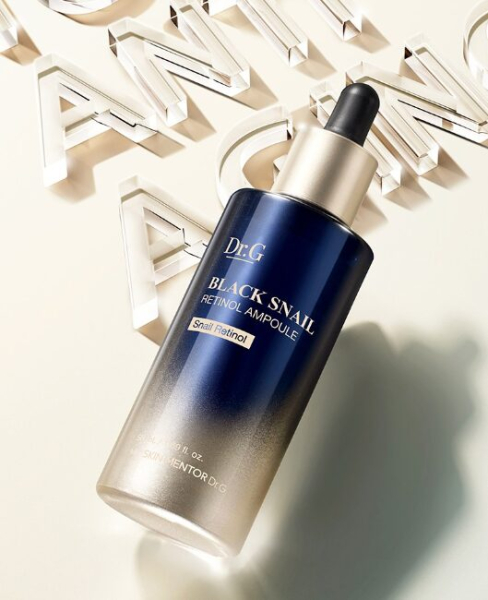 "meta_description": "Experience firmer, smoother skin with Dr.G Black Snail Retinol Ampoule. Unleash the power of retinol ampoule.",