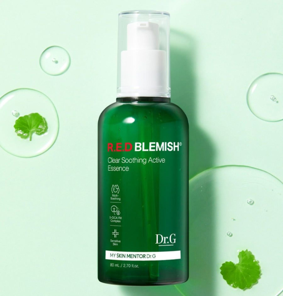 Dr.G R.E.D Blemish Clear Soothing Active Essence 80ml - Serum & Ampoule - SKU: 8662100147953-38d01df4