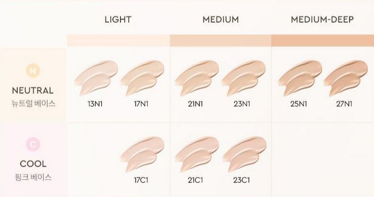 HERA New Black Cushion Foundation 15g + Refill 15g - 27N1