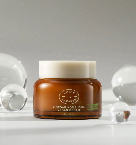 JUICE TO CLEANSE Vinegar Kombucha Vegan Cream 75ml - Moisturizer - SKU: 8289408418037-3ee90bb9