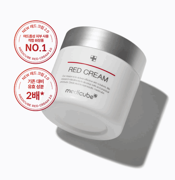 medicube Red Cream 2.0 Plus 100ml - Moisturizer - SKU: 9765303775477-eb36e20c