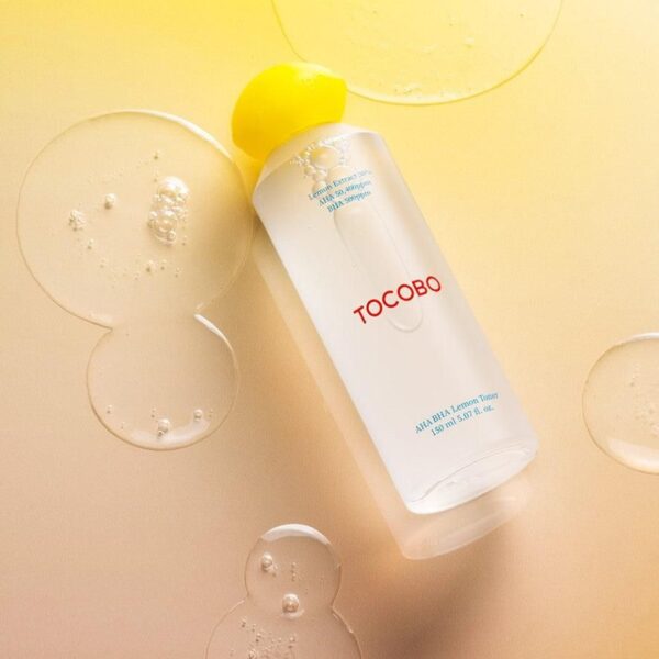 TOCOBO AHA BHA Lemon Toner 150ml - Skincare - SKU: 9772601270517-9fb479ba