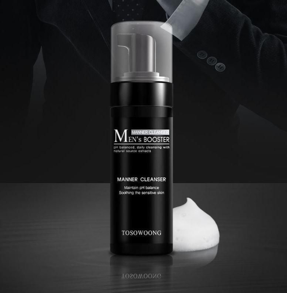 TOSOWOONG Men's Booster Manner Cleanser 150ml - Men & kids - SKU: EK241217