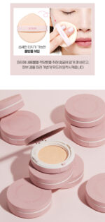ETUDE Healthy Calamine Tone Up Cushion 15g SPF34 PA++ - Image 3