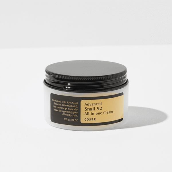 "meta_description": "Experience 92% snail mucin magic with COSRX cream for hydration and repair.",