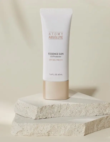 "meta_description": "ATOMY Essence Sun: UV Protection, whitening & wrinkle care in one. SPF50+.",