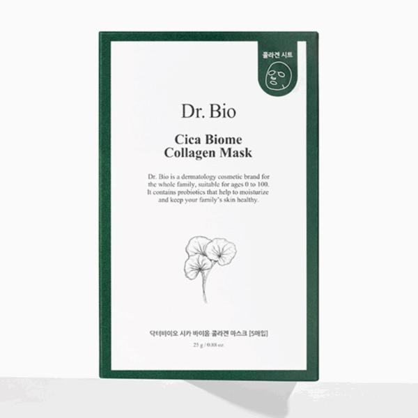 Dr.Bio Cica Biome Collagen Mask 25g x 5ea - Masks & Treatments - SKU: 7895477777545-237b9cf2