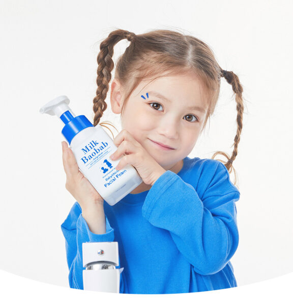 Milk Baobab Baby & Kids Facial Foam 300ml - Baby & Kids Skincare Products - SKU: 9768274643189-3bde06a2