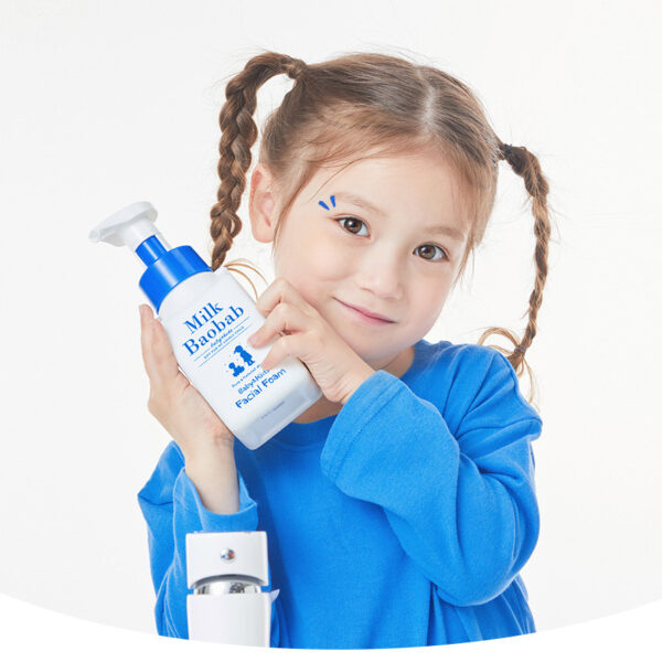 Milk Baobab Baby & Kids Facial Foam 300ml - Baby & Kids Skincare Products - SKU: 9768274643189-3bde06a2