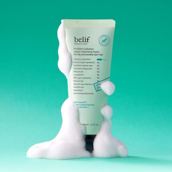 belif Problem Solution Cleansing Foam 100ml - Skincare - SKU: 9721947609333-bd56d466