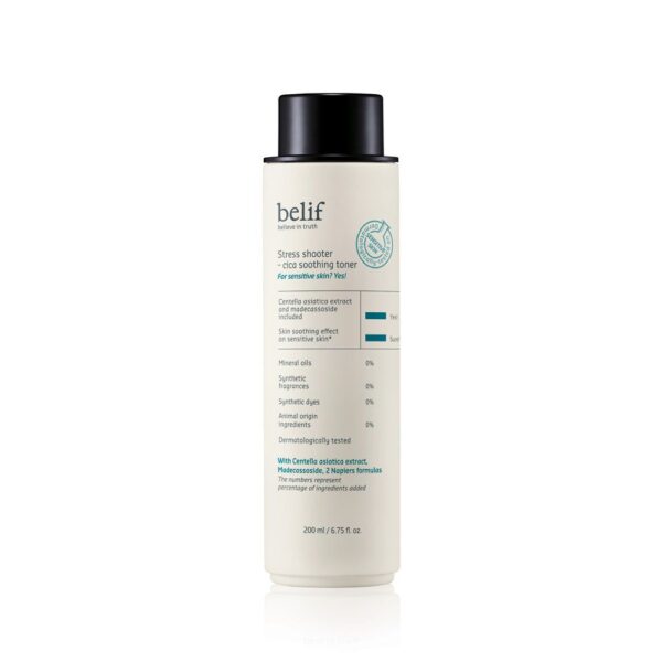 belif Stress Shooter Cica Soothing Toner 200ml - Skincare - SKU: 9721109305589-43939f26