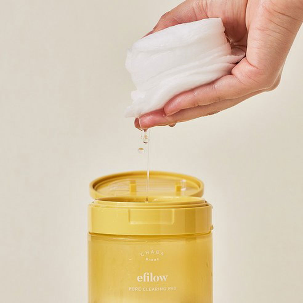 efilow Chaga Mushroom Biome Pore Clearing Pad 190g 70pad - Image 7