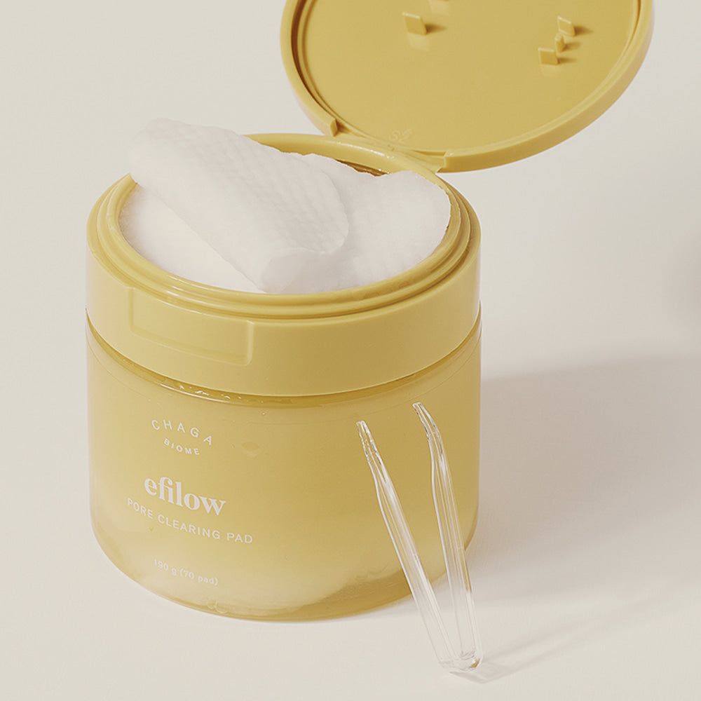 efilow Chaga Mushroom Biome Pore Clearing Pad 190g 70pad - Image 9