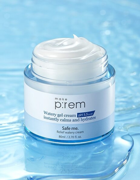 make p:rem Safe Me Relief Watery Cream 80ml - Skincare - SKU: 8246049800437-Default Title-c3639647