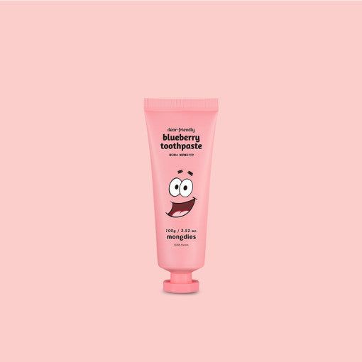 mongdies SpongeBob Blueberry Scent Kids Toothpaste 100g*2ea [For children who spit out toothpaste] - Baby & Kids Care - View 1