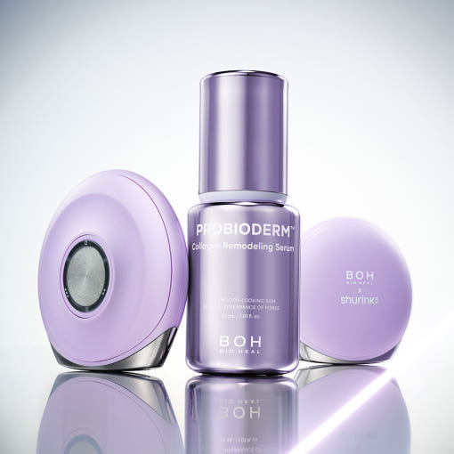 "meta_description": "Unlock youthful skin with Collagen Serum and SHURINK device for enhanced pore care.",