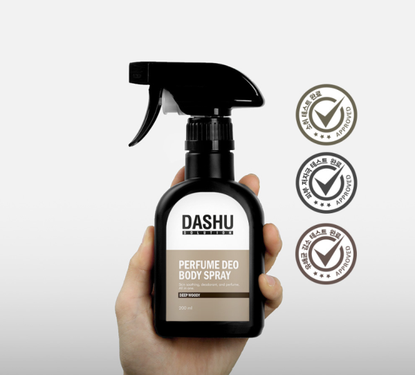 DASHU Solution Deo Body Spray Deep Woody 200ml