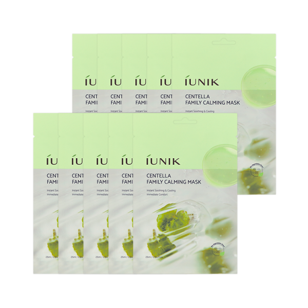 iUNIK Centella Family Calming Mask 25ml x 10ea