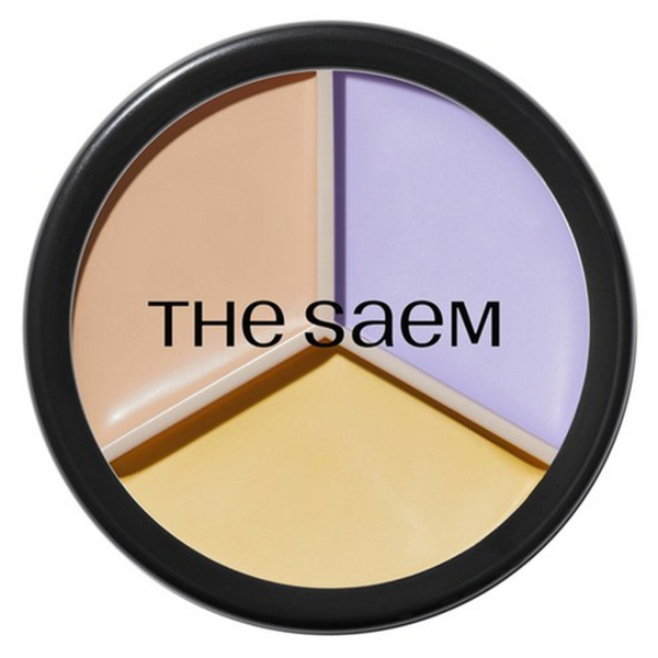 The SAEM Cover Perfection Triple Pot Concealer 13.2g 04 Tone Up Beige