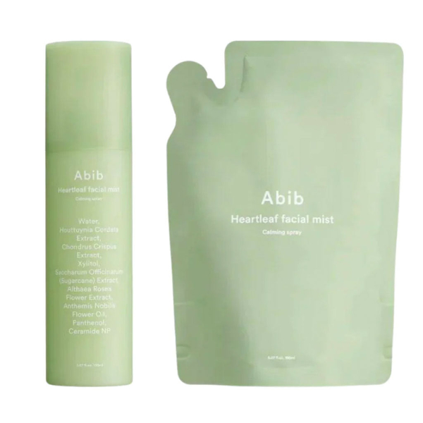 Abib Heartleaf Facial Mist Calming Spray 150ml+Refill 150ml