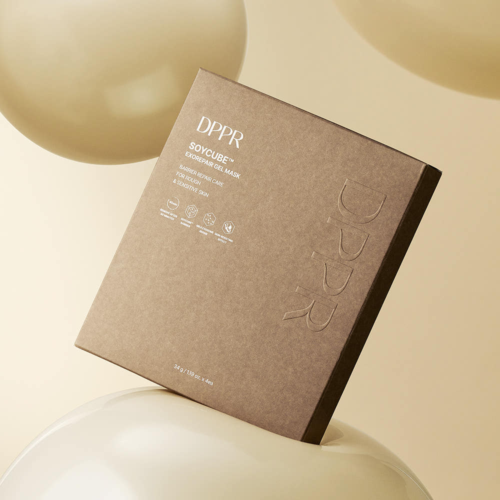 421301_421310_featured DPPR Soycube Exorepair Soy Milk Gel Mask 4 Sheets - Image 1