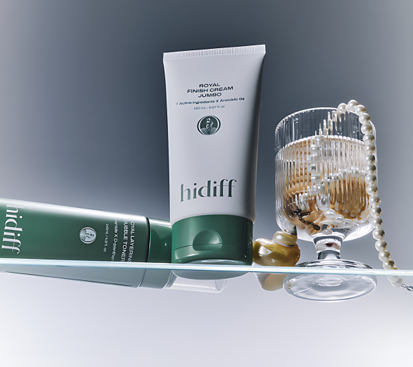 HIDIFF Royal Layering Bubble Toner 145ml + Royal Finish Cream 80ml