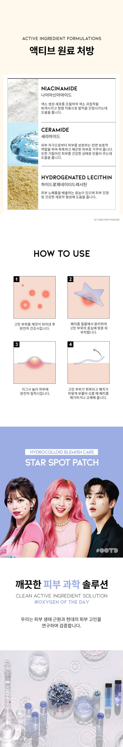 OOTD Star Spot Patch Detail