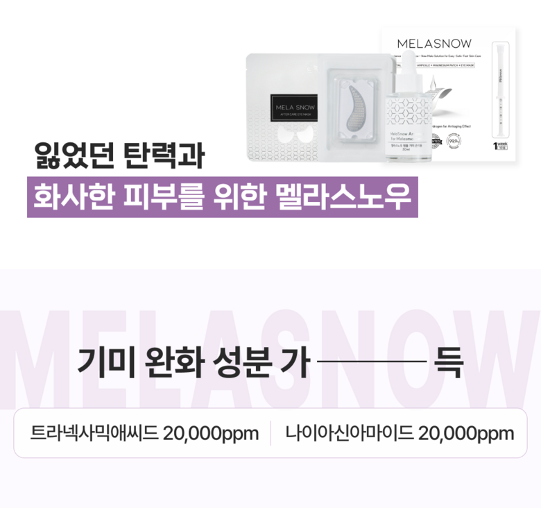 MELASNOW Patch Detail