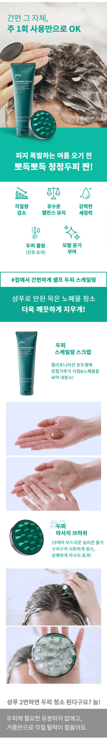 PLU Scalp Care Features