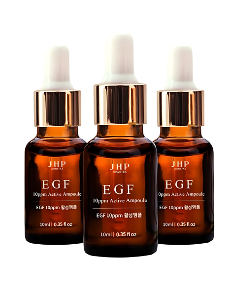 JHP COSMETICS LIBOSOME EGF FGF IGF 10ppm Active Ampoule Set 10g x 3pcs