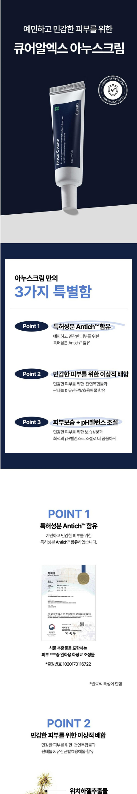 CureRx Anus Cream Product Detail 2