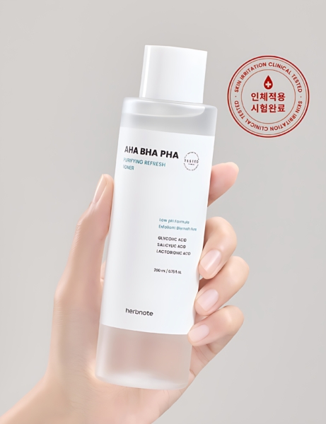 HERBNOTE AHA BHA PHA Purifying Refresh Toner 200ml